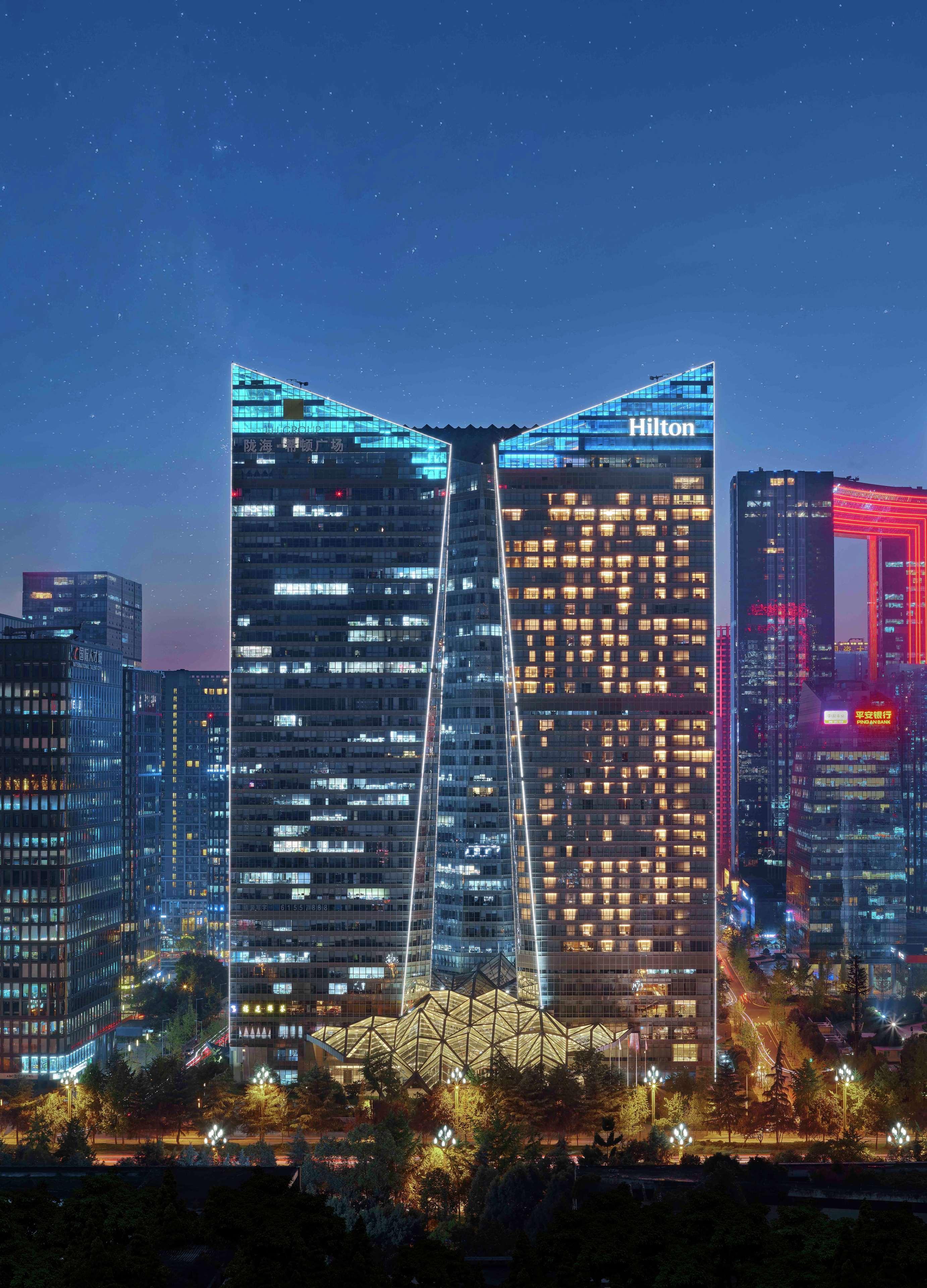 Seaton International Hotel Chengdu Bagian luar foto