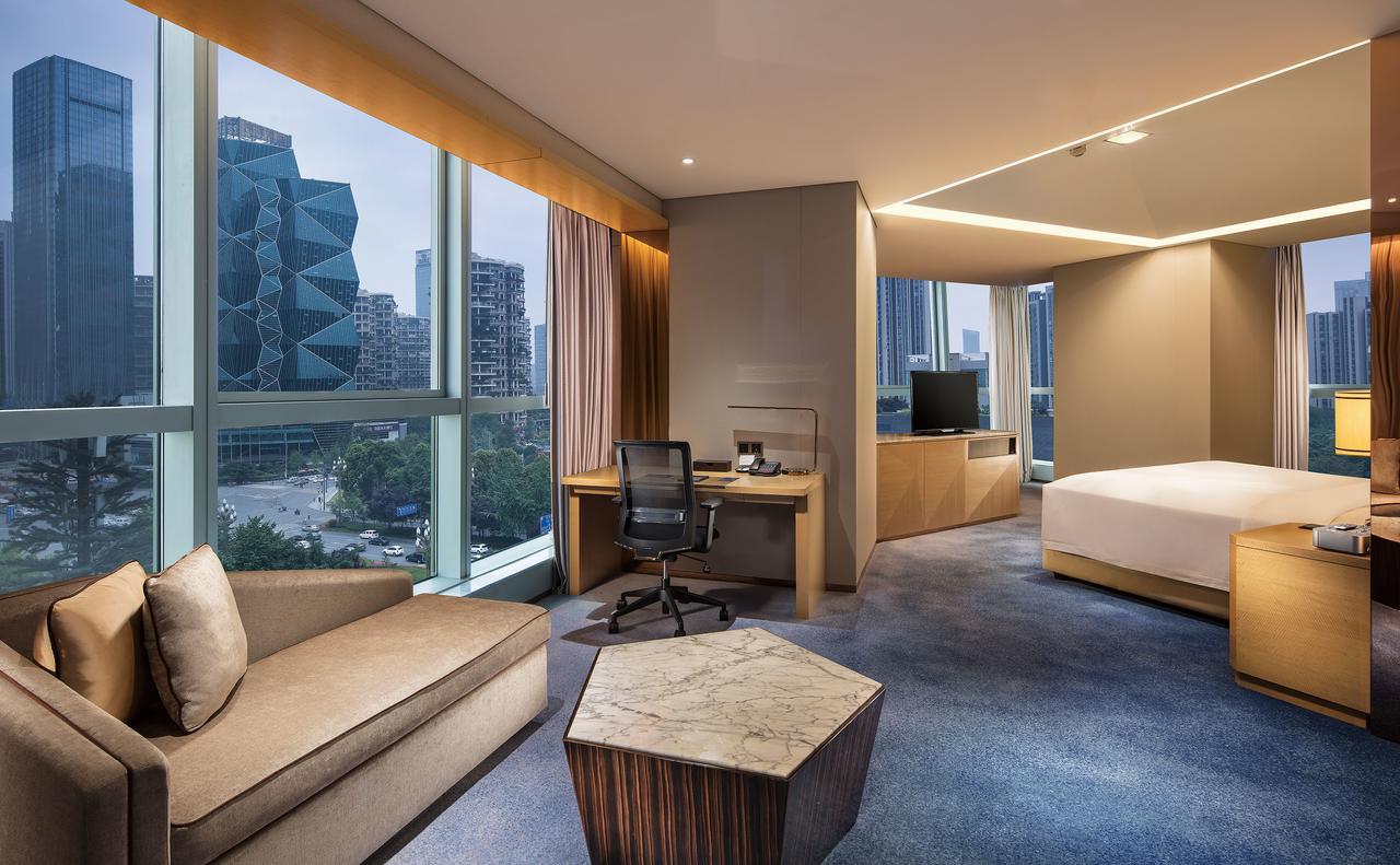 Seaton International Hotel Chengdu Bagian luar foto